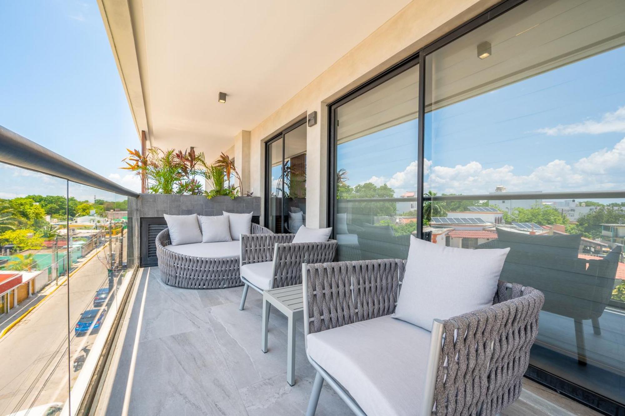 Kippal - Modern Oasis - Aparthotel Косумел Екстериор снимка